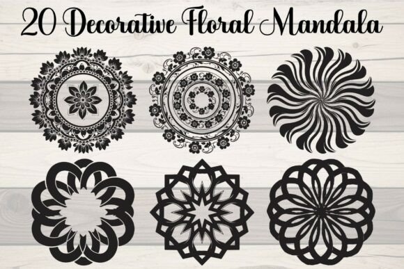 Decorative Floral Mandala