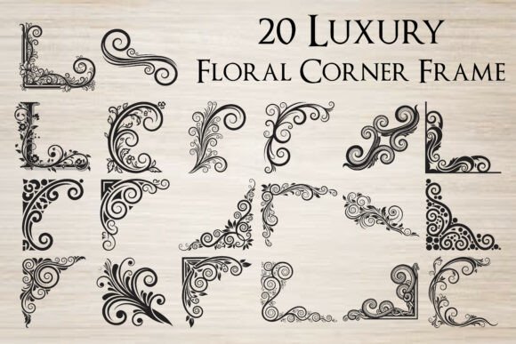 Luxury Floral Corner Frame Review
